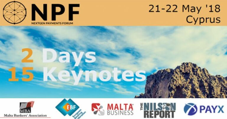 4° Forum Nextgen Payments – Cipro, 21-22 Maggio 2018