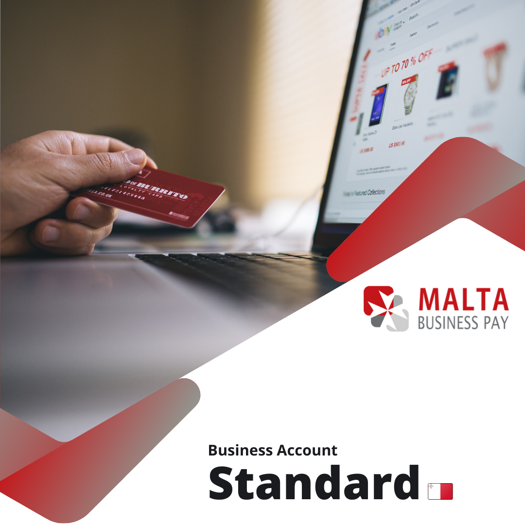 Malta Business Pay - Business Account Standard IBAN MT