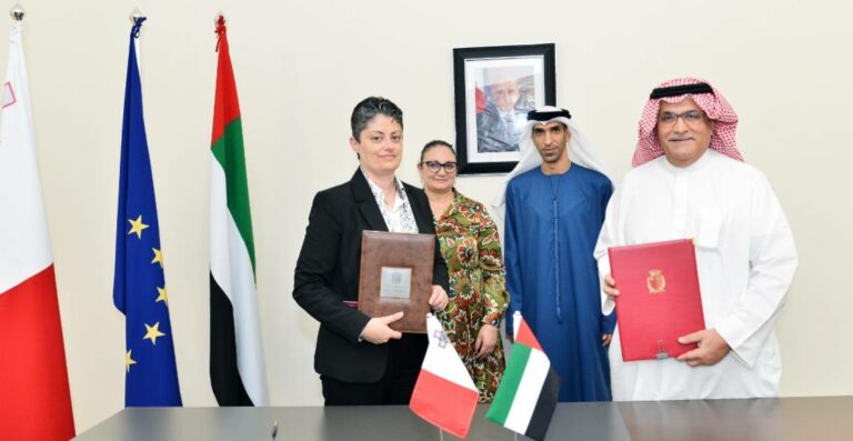 Malta Chamber signs MOU with UAE Federation of Chambers